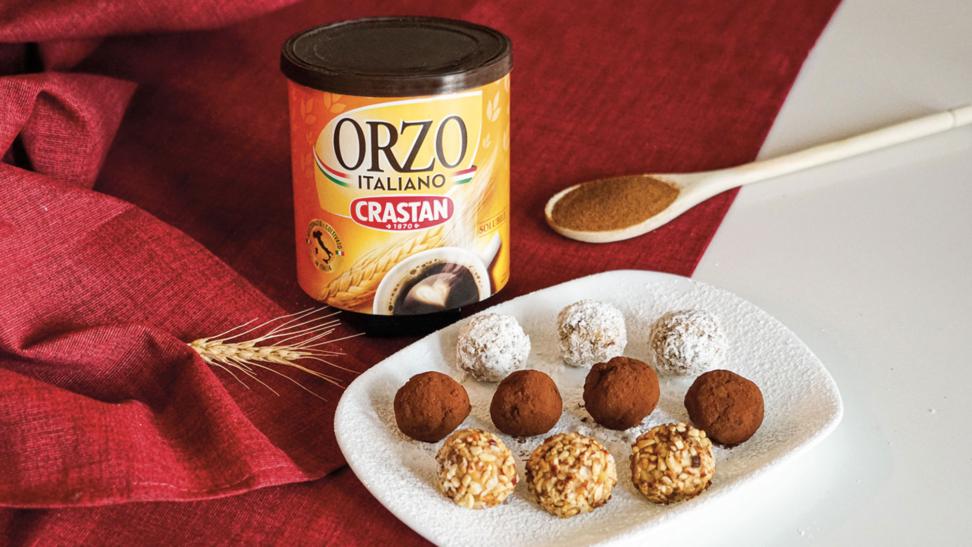 Naturale Come Te Ricetta Praline d'Orzo solubile Crastan