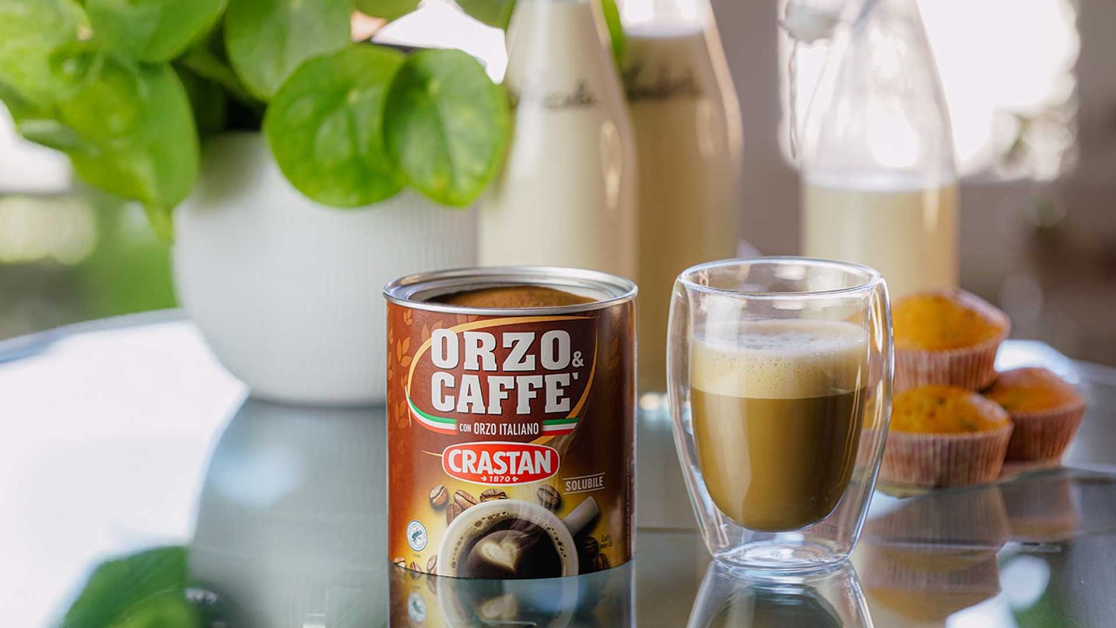 Colazione naturale e senza lattosio: prova Orzo e Caffè Crastan con bevande vegetali