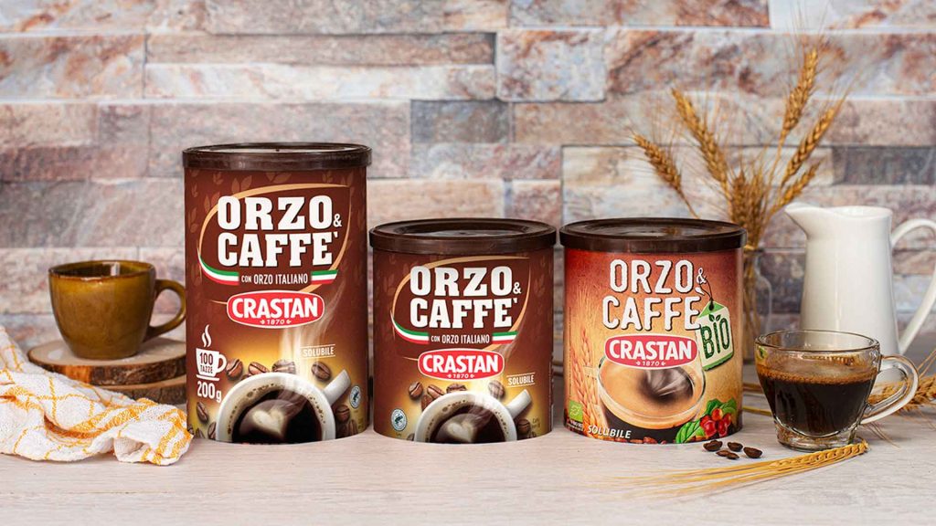 Colazione naturale e senza lattosio: prova Orzo e Caffè Crastan con bevande vegetali, tutta la linea di orzo e caffè Crastan 