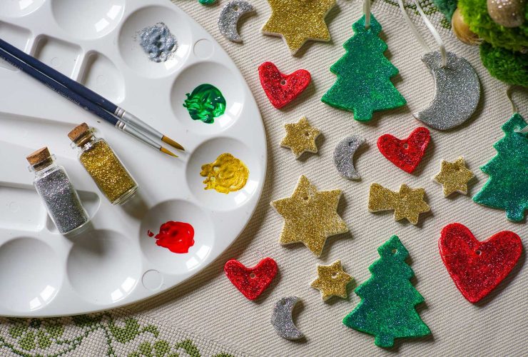 Addobbi natalizi 2025 fai da te con Bicarbonato Crastan
