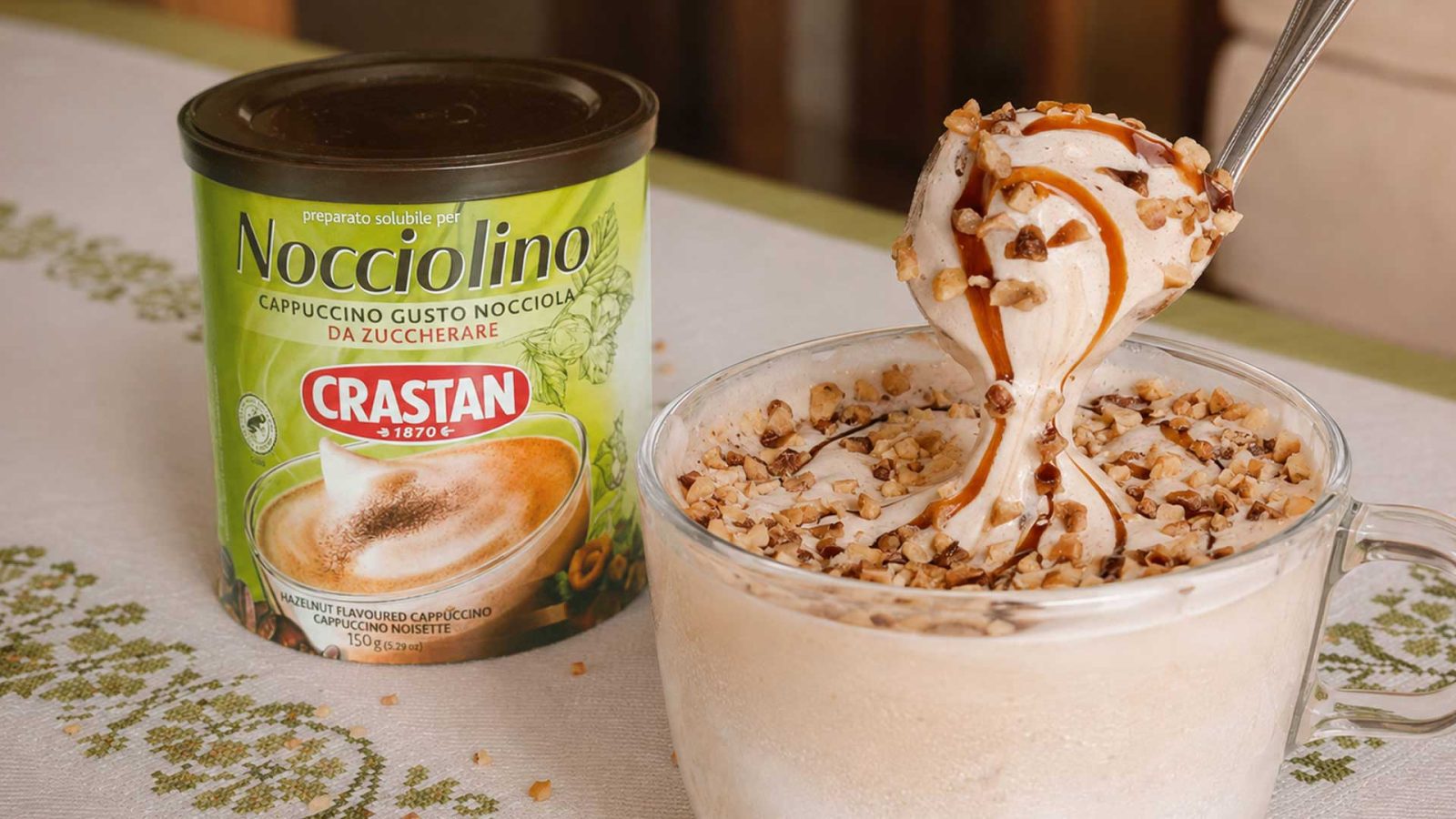 Gelato fatto in casa senza gelatiera con solubile Crastan