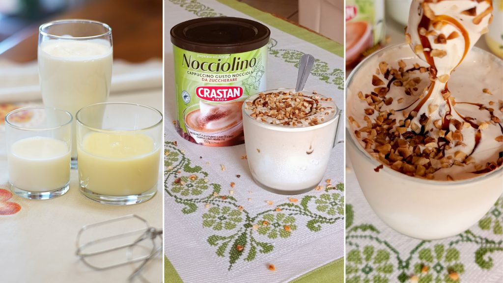 Gelato fatto in casa senza gelatiera con solubile Crastan