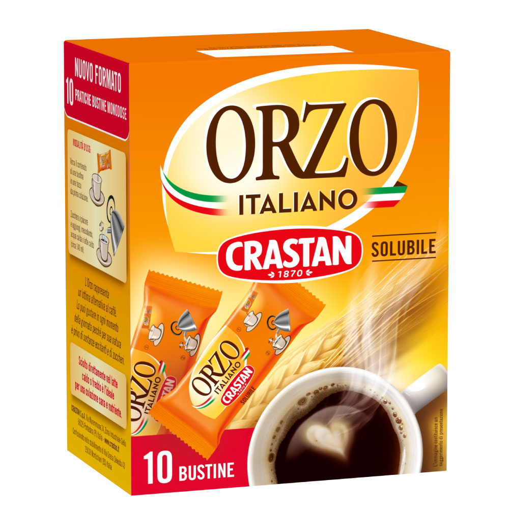 Orzo Italiano Crastan in bustine monodose